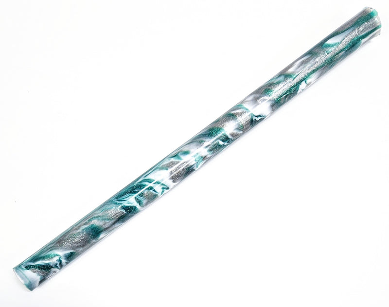 "Emerald Isle" Silver Series Kitless Pen Blank