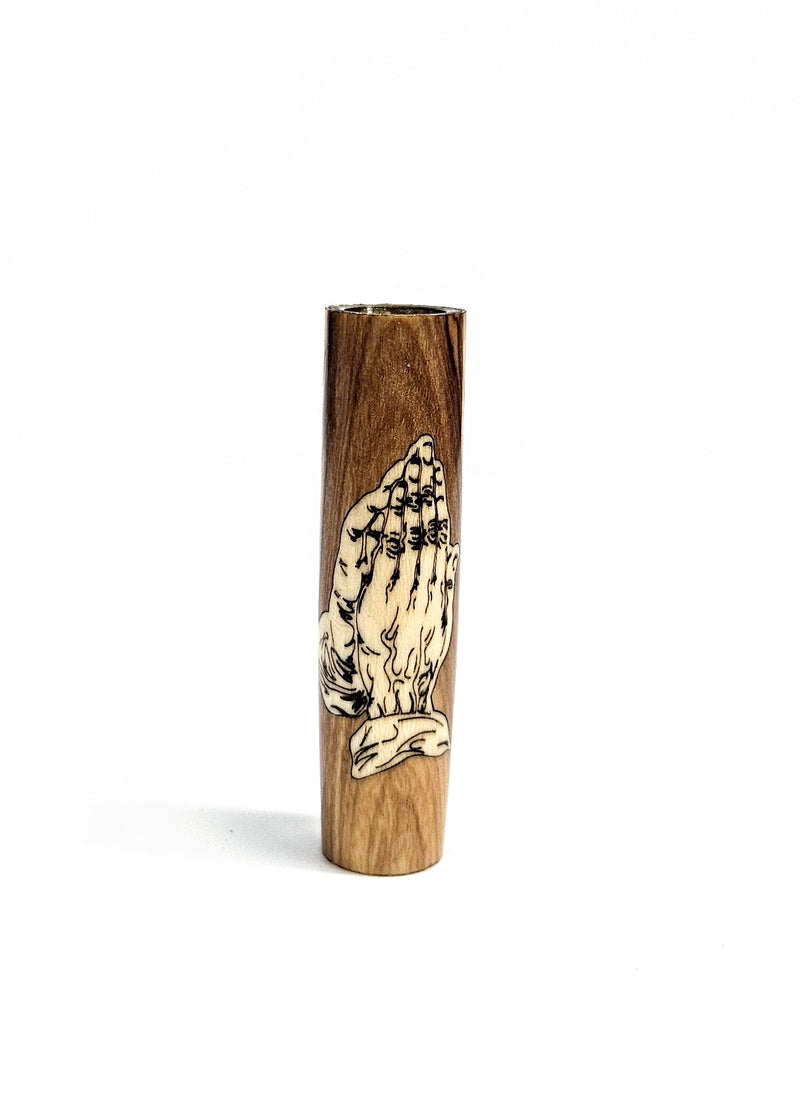 Praying Hands Olive Wood Blank