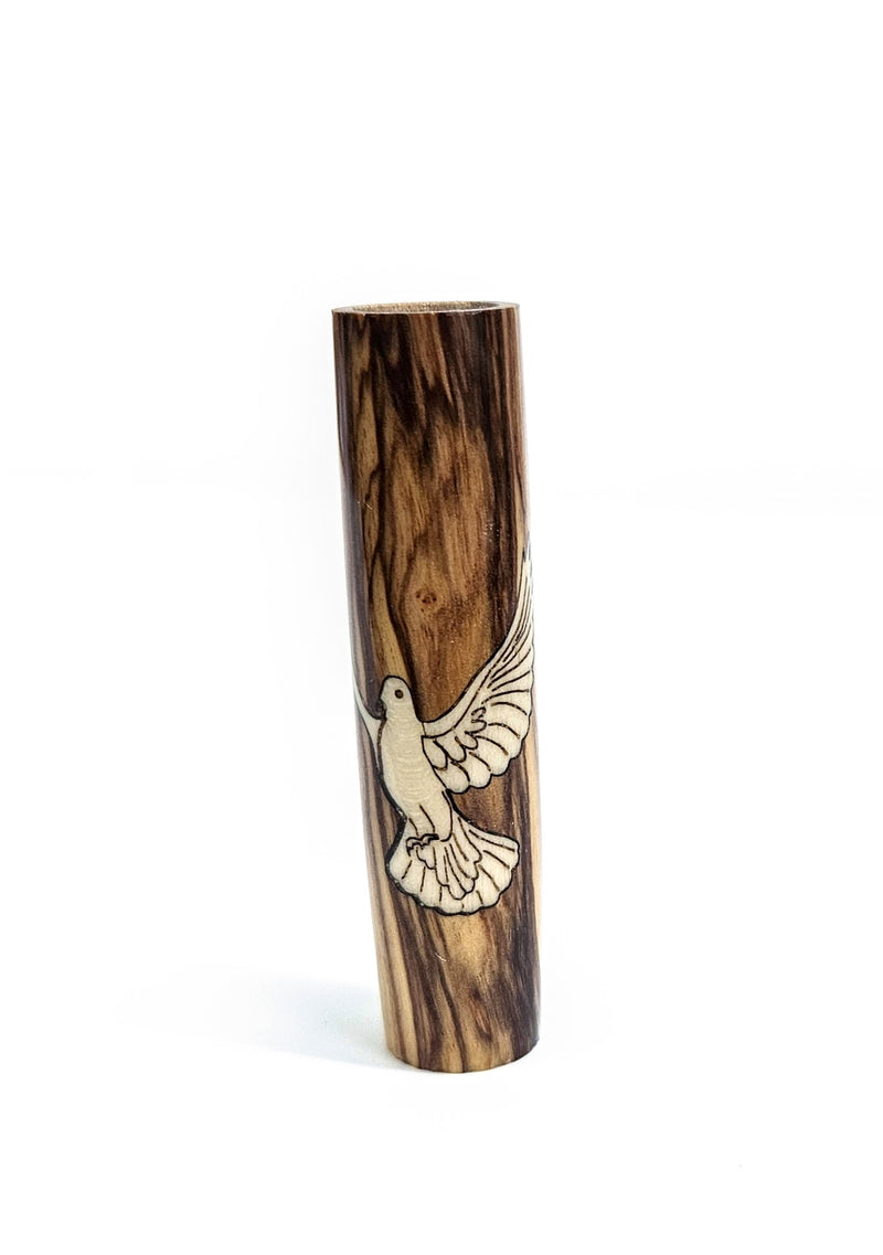 Dove in Olive Wood Inlay Blank