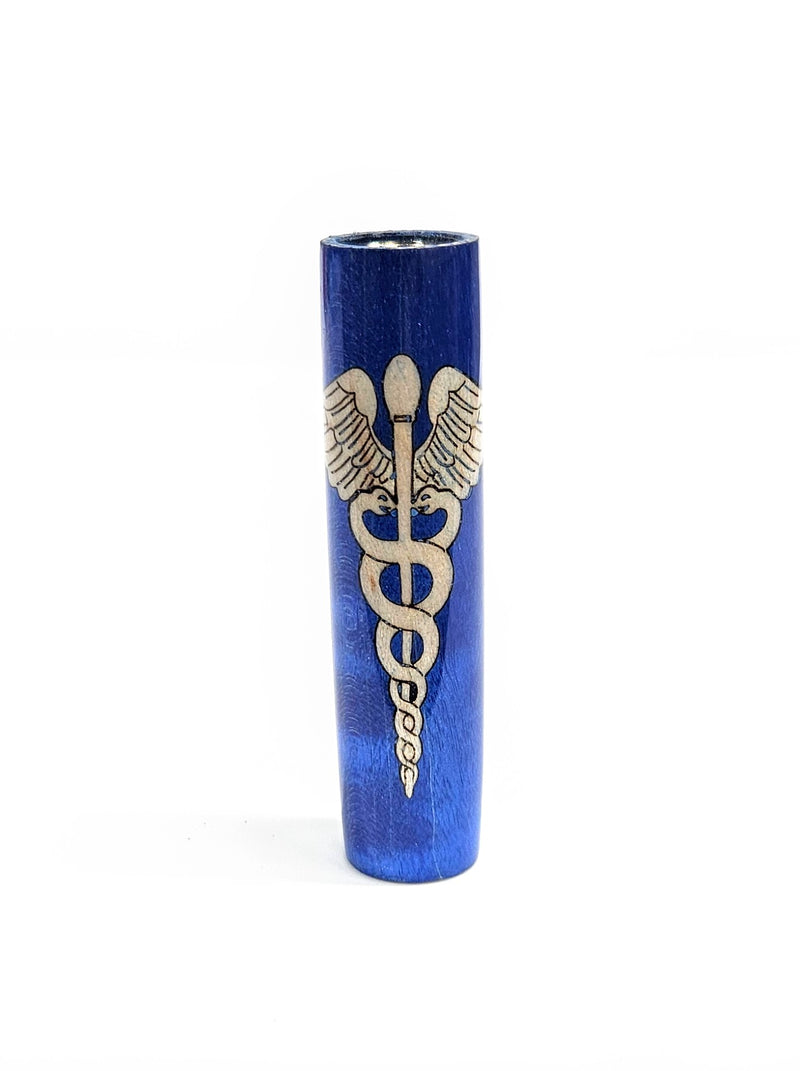 Caduceus Medical Symbol Inlay Blank